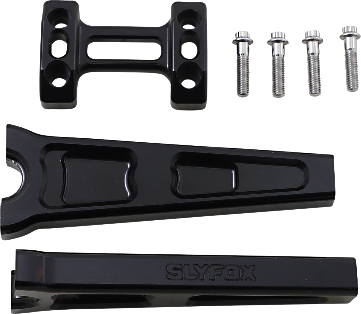 SLYFOX Handlebar Riser Kit - Straight - 8" - Black TM-SLY6