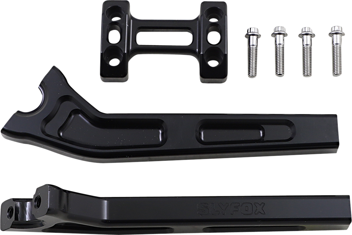 SLYFOX Handlebar Riser Kit - Pullback - 10" - Black TM-SLY14