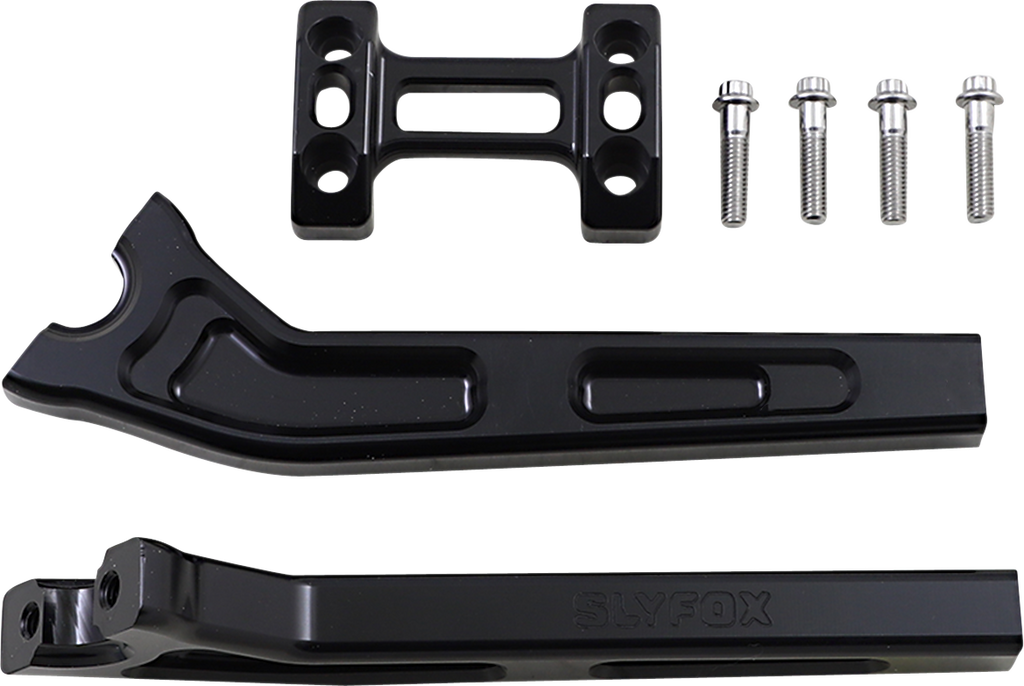 Slyfox Handlebar Riser Kit Pullback 10 Black Tm Sly14 