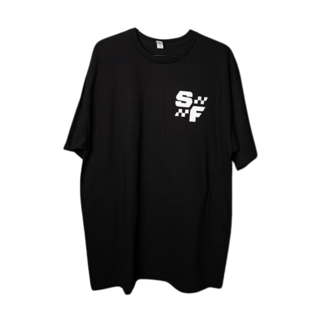 SLYFOX Stacked Black Shirt