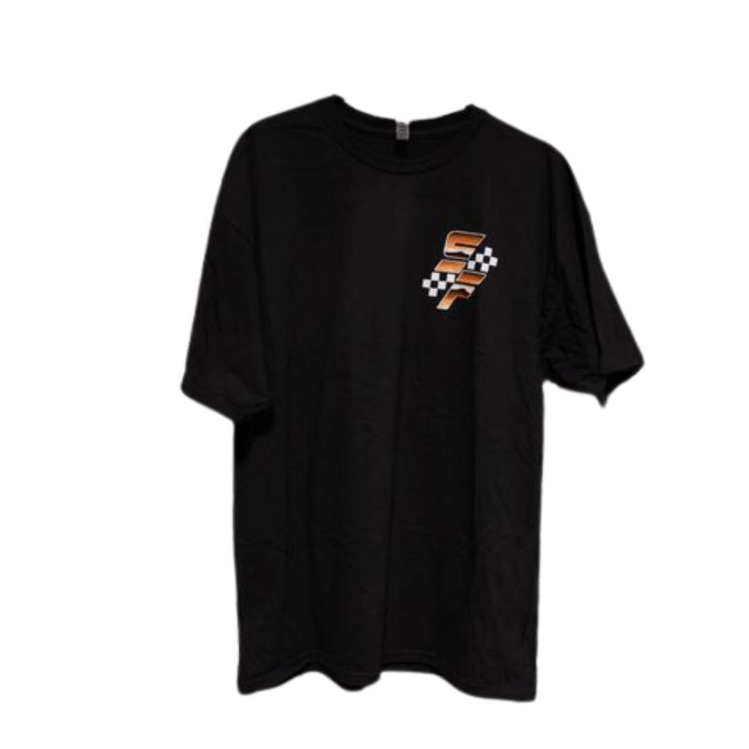Slyfox Race Bagger Black T-Shirt