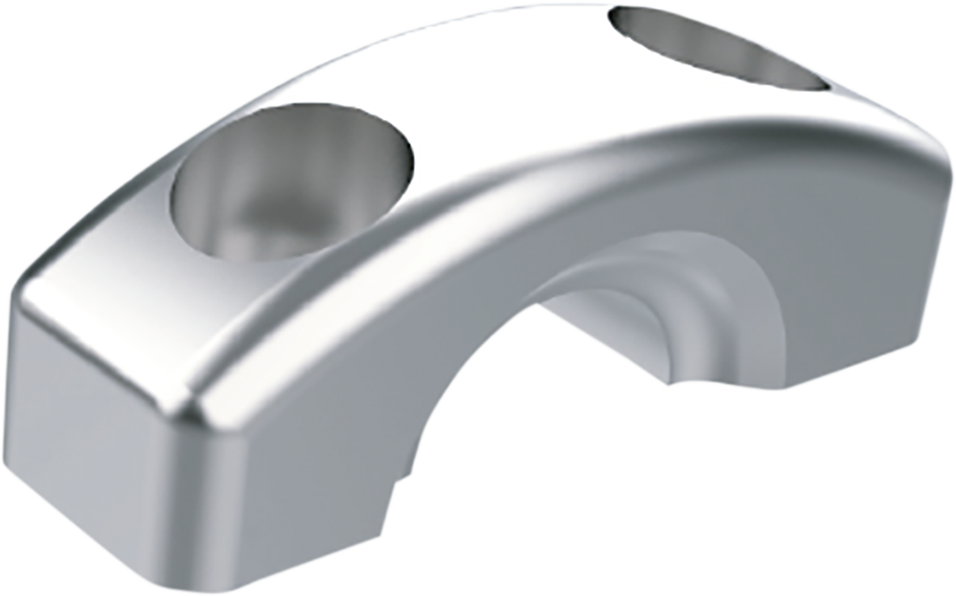 SLYFOX Handlebar Riser Kit - Straight - 2-1/2" - Raw TM-SLY15