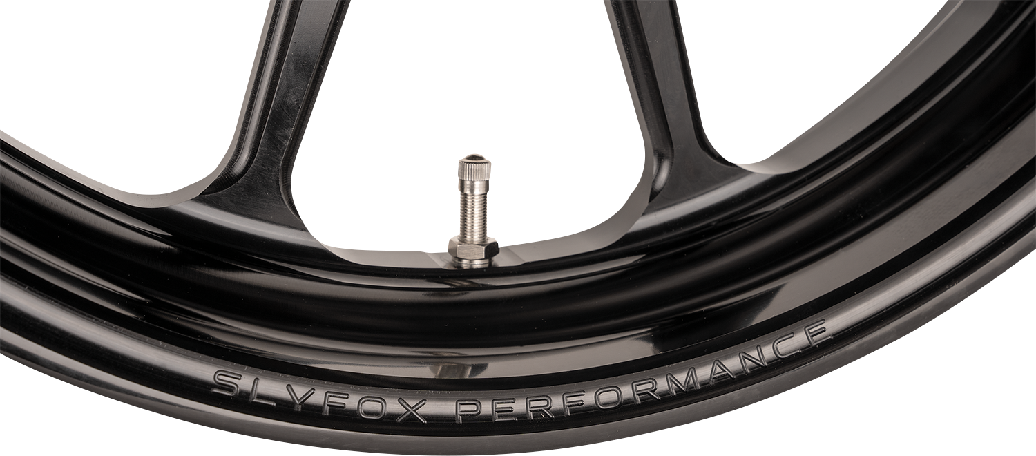 SLYFOX Wheel - Track Pro - Front - Dual Disc /without ABS - Black - 17x3.5 12027706RSLYAPB