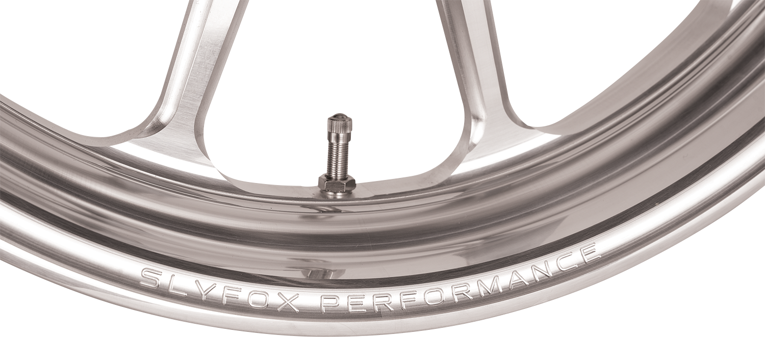 SLYFOX Wheel - Track Pro - Front - Dual Disc/with ABS - Machined - 17x3.5 12047706RSLYAPM
