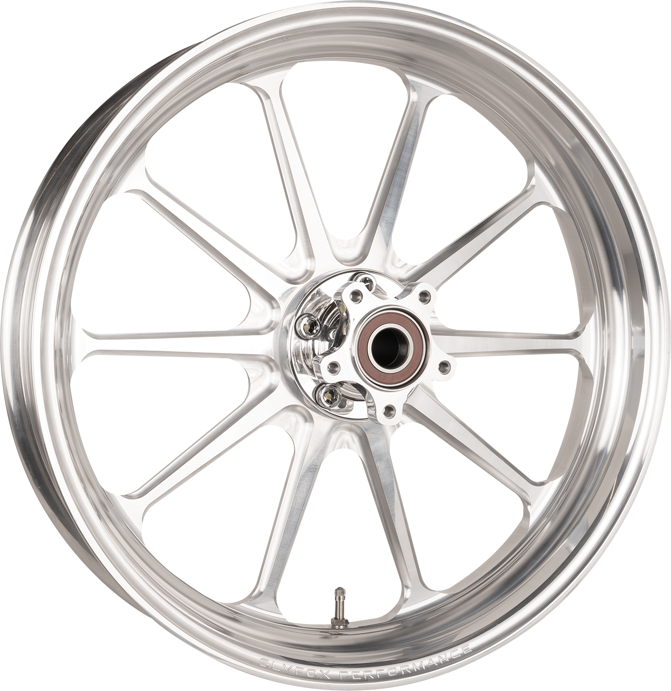 SLYFOX Wheel - Track Pro - Rear - Single Disc/without ABS - Machined - 18x5.5 12707814RSLYAPM