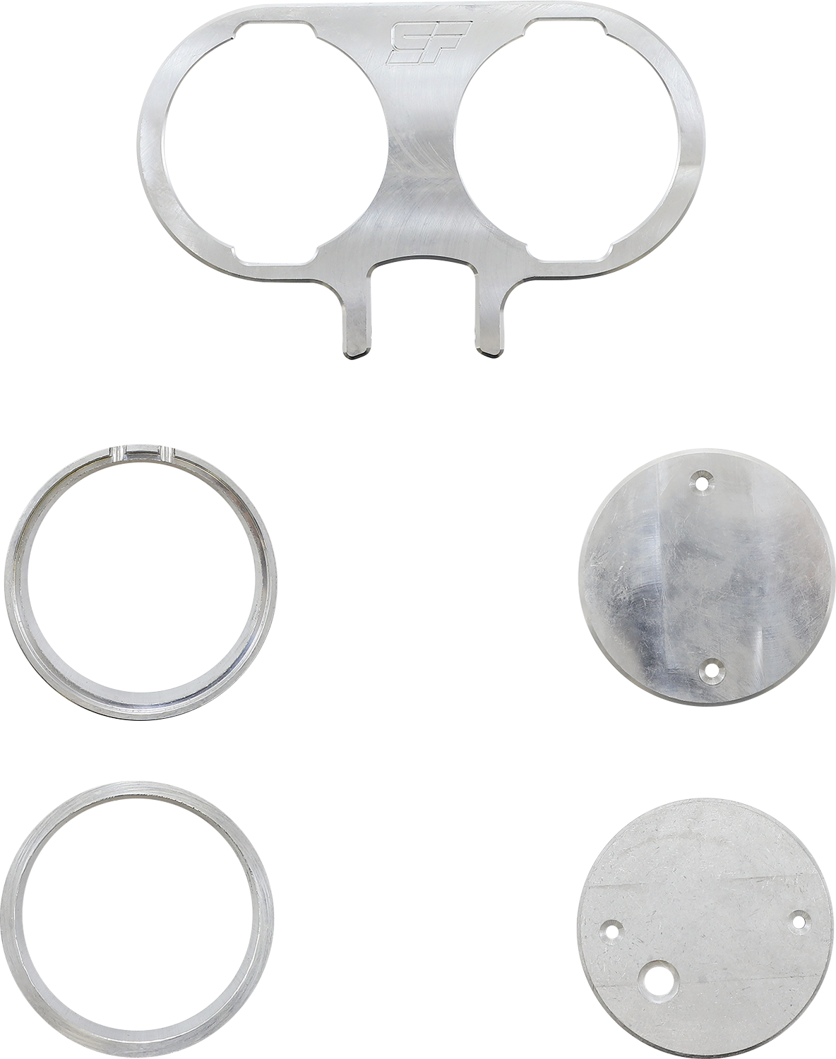 SLYFOX Gauge Mount - Dual - Unfinished TM-SLY25