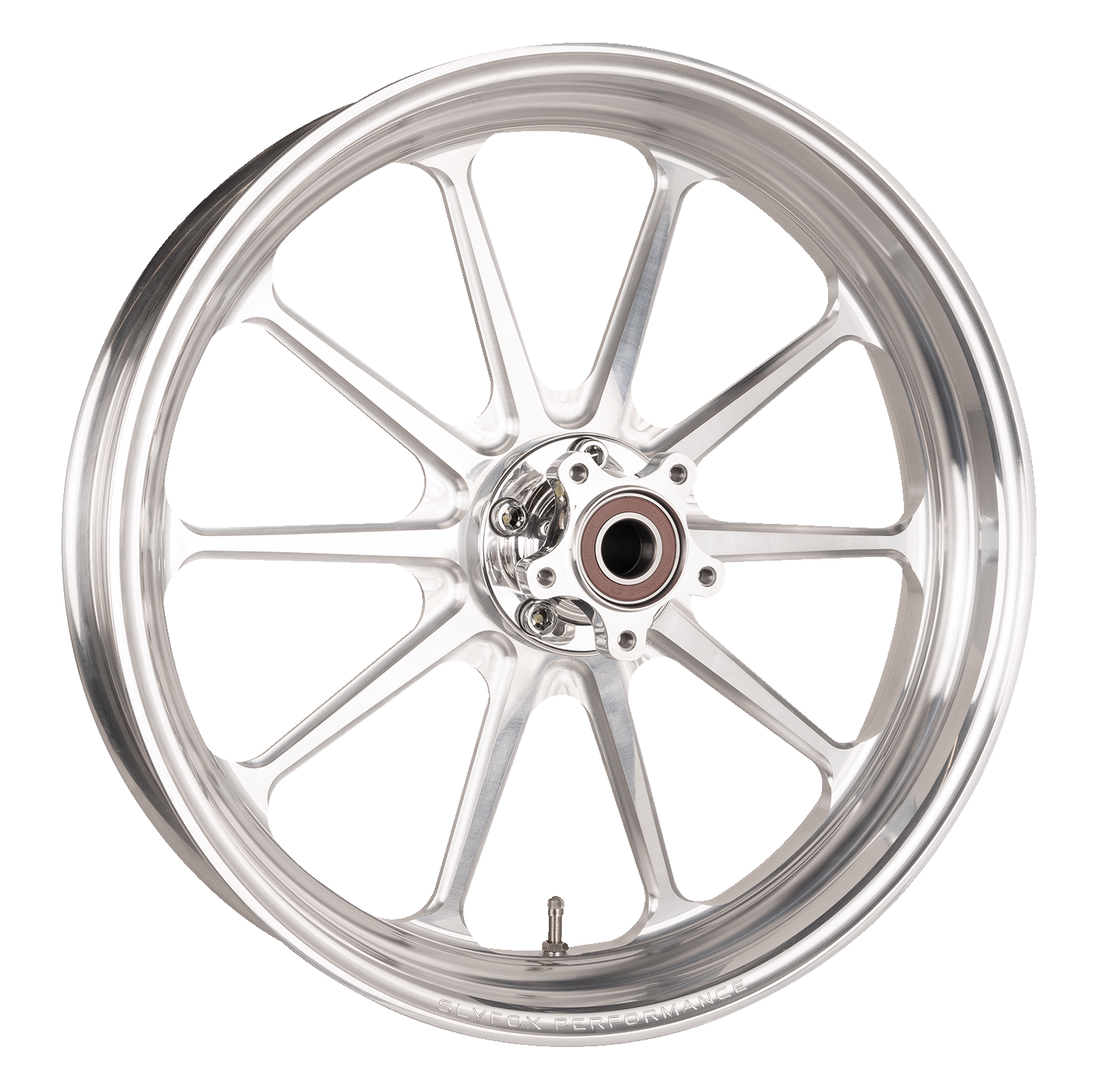 SLYFOX Wheel - Track Pro - Front - Dual Disc/with ABS - Machined - 19x3 12047905RSLYAPM
