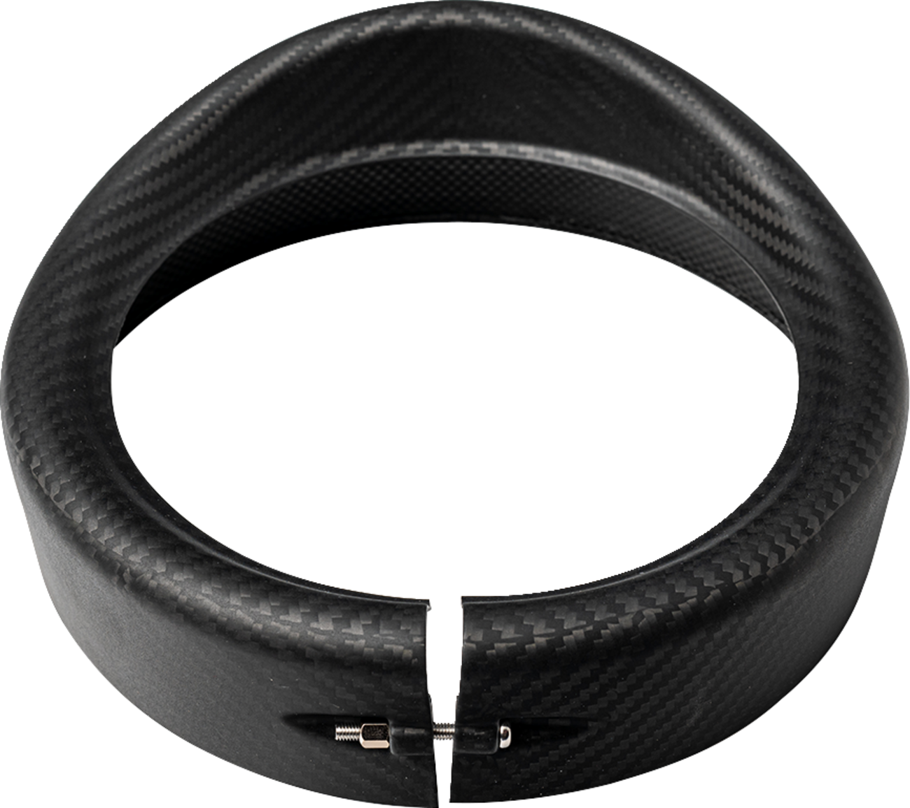 SLYFOX Headlight Trim w/ Visor - 7" - Matte 1508-3112