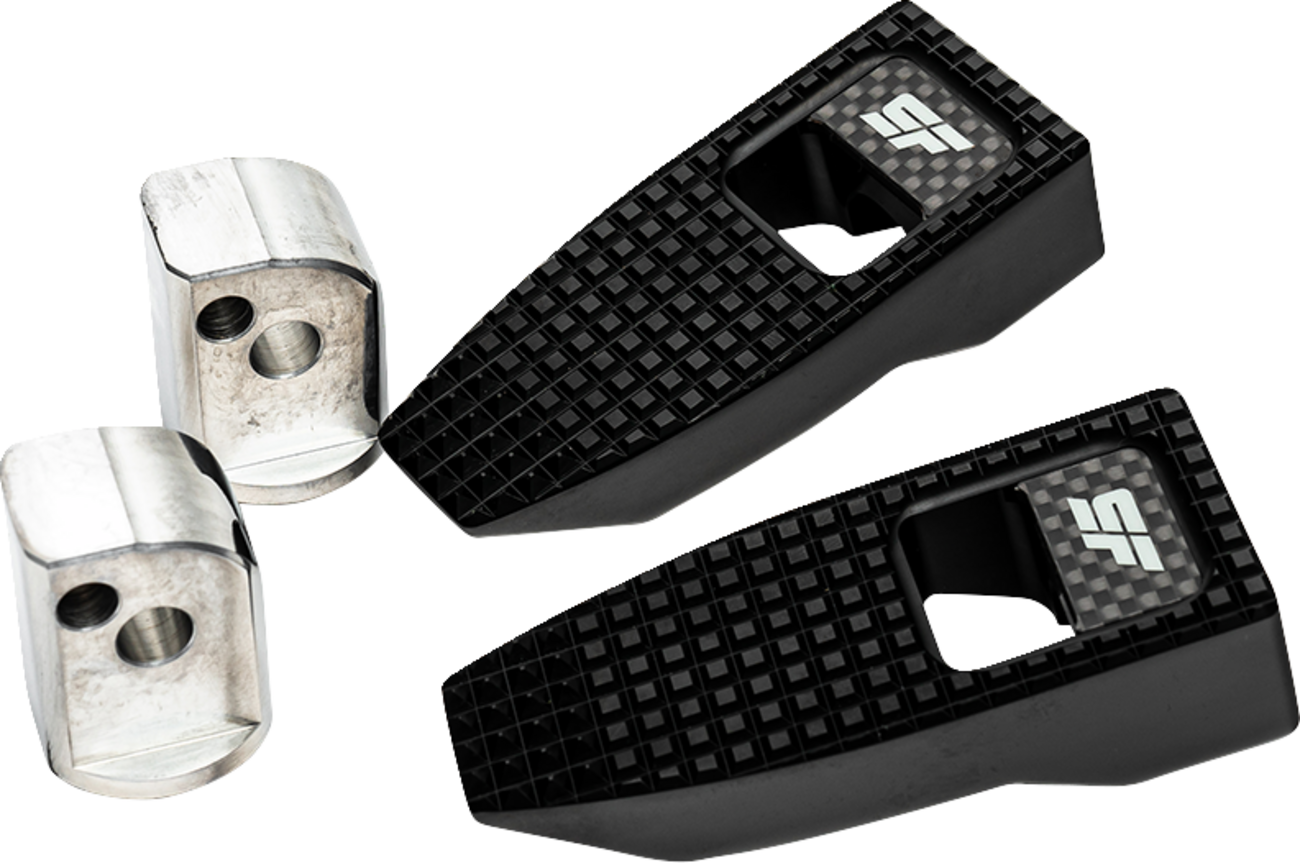 SLYFOX Speed Pegs - Black Anodized - Rear SF-903-02-1