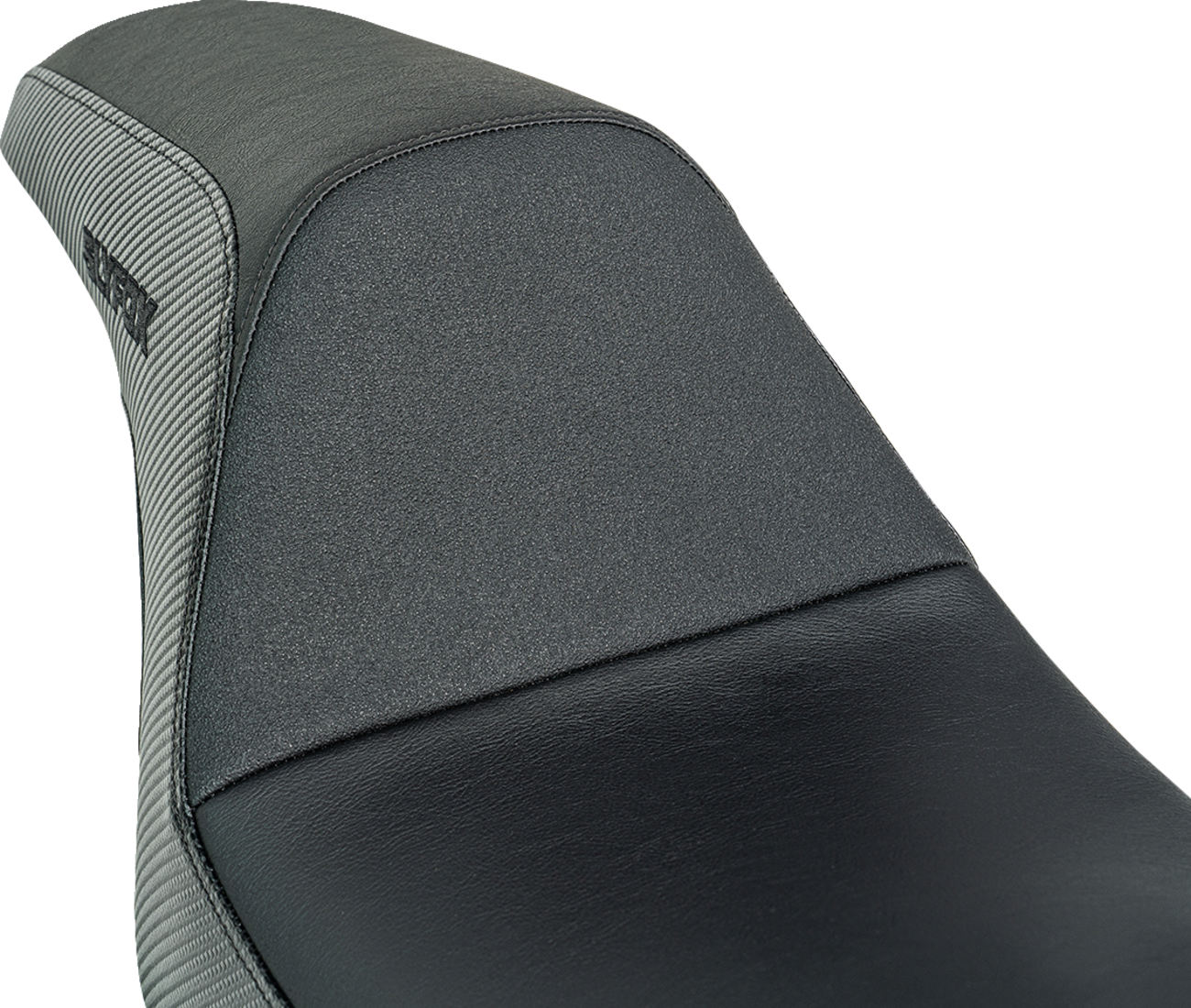 SLYFOX Drifter Seat - Black Logo - Black Vinyl - Smooth - FXR '82-'00 SlyFox4681A
