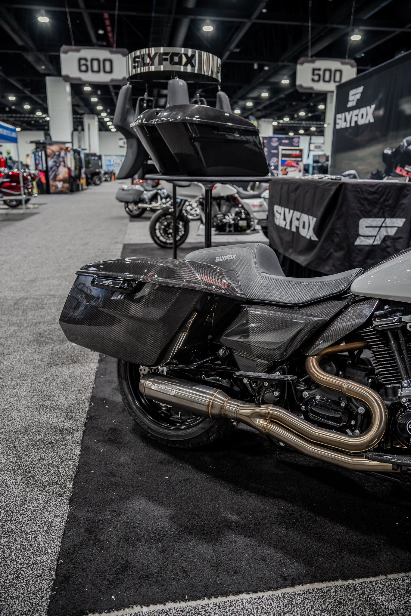 SLYFOX Carbon Air Deflectors (Gloss) Touring