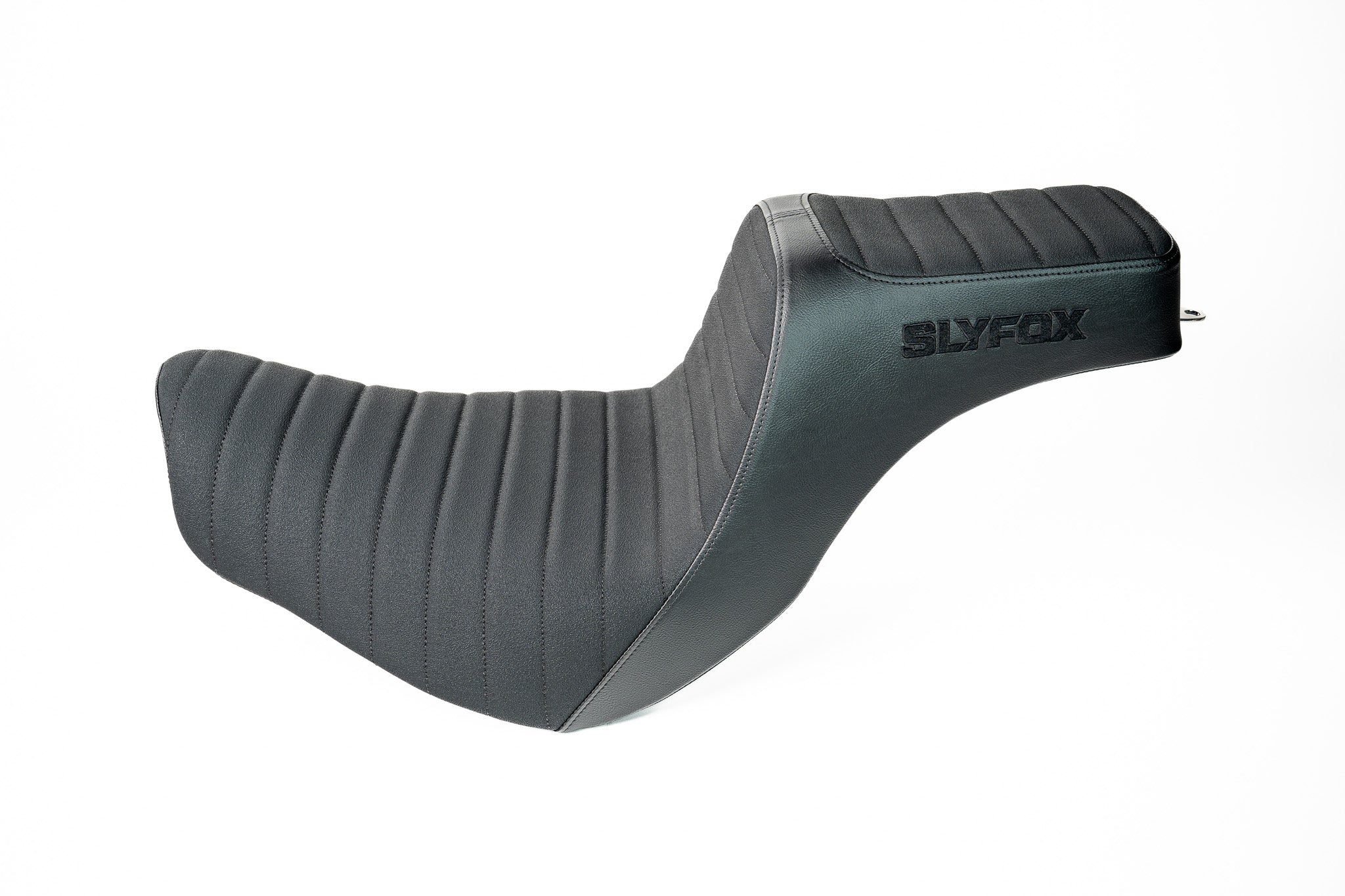 SLYFOX HighNoon Tuck N Roll Seat (Black Logo) Softail FXLRS/FXLRST - '18-'25