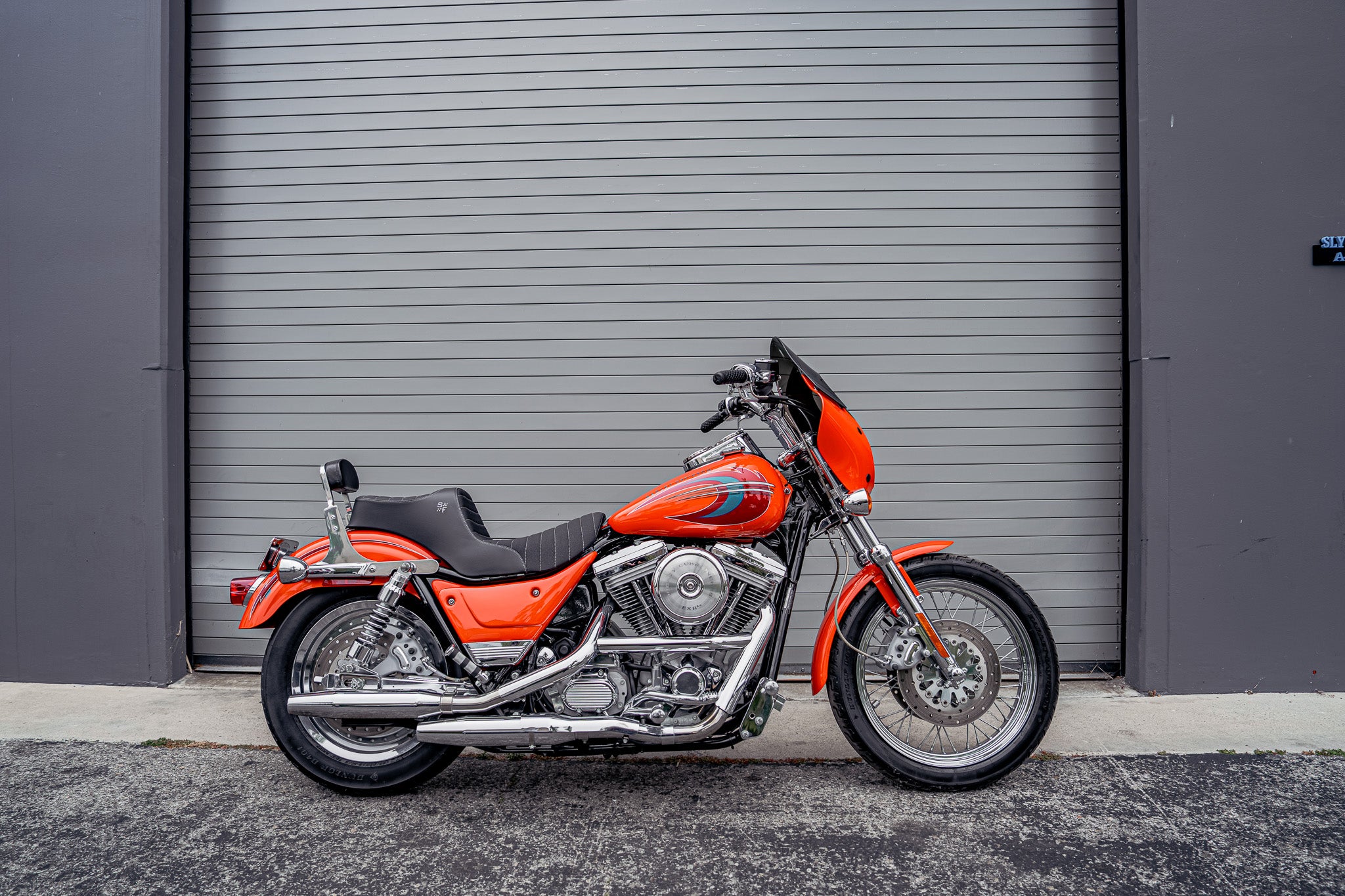 SLYFOX HighNoon Tuck N Roll Seat (Grey Logo) FXR