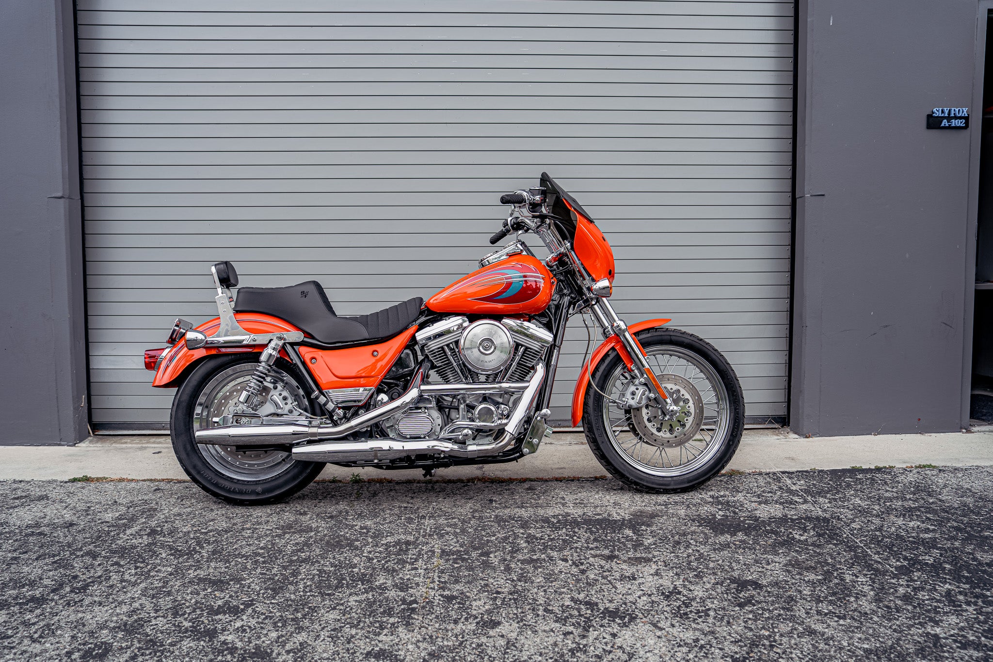 SLYFOX HighNoon Tuck and Roll Seat (Black Logo) FXR