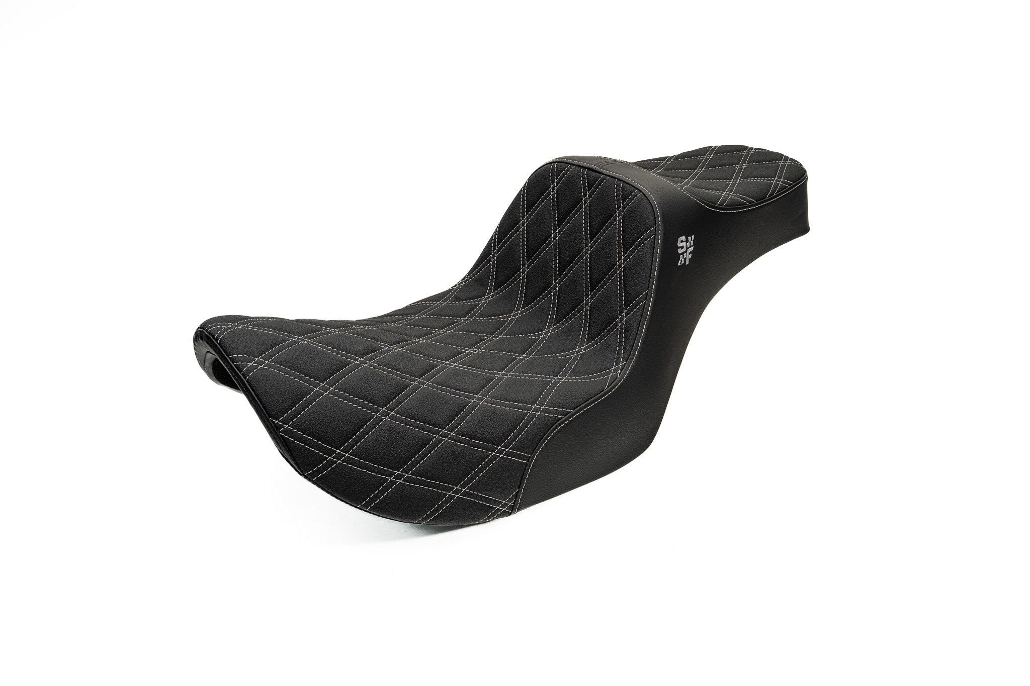 SLYFOX HighNoon Diamond Stitch Seat (Grey Logo) FXR