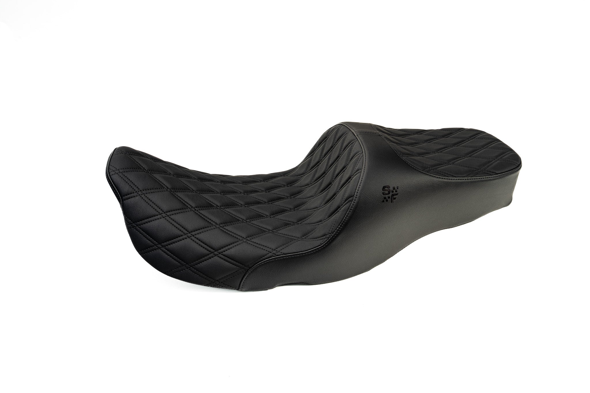 SLYFOX Chariot Diamond Stitch Seat (Black Logo) Touring '97 - '07