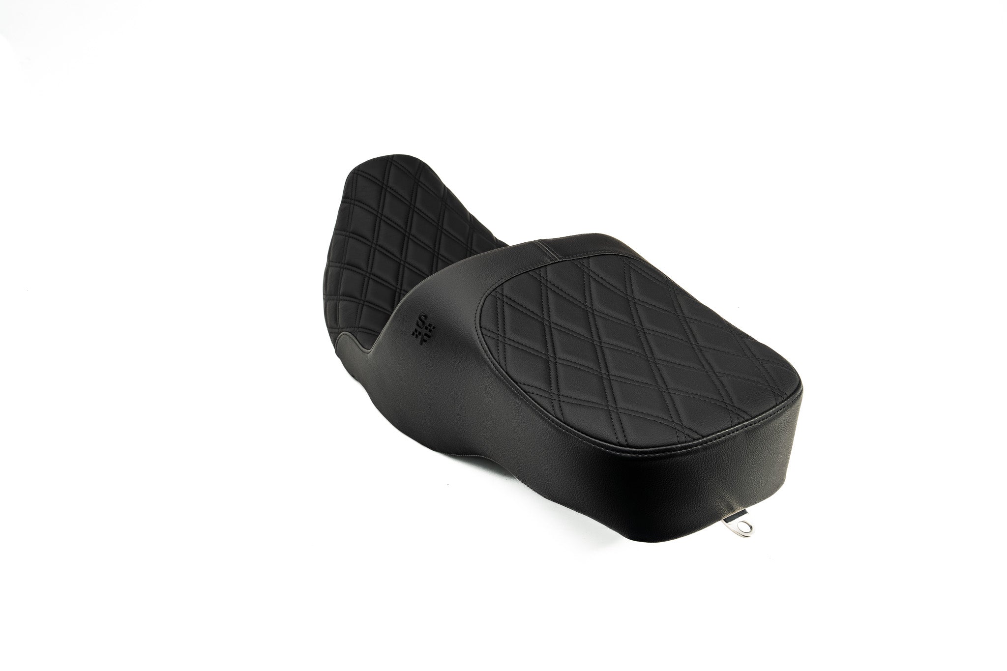 SLYFOX Chariot Diamond Stitch Seat (Black Logo) Touring '97 - '07