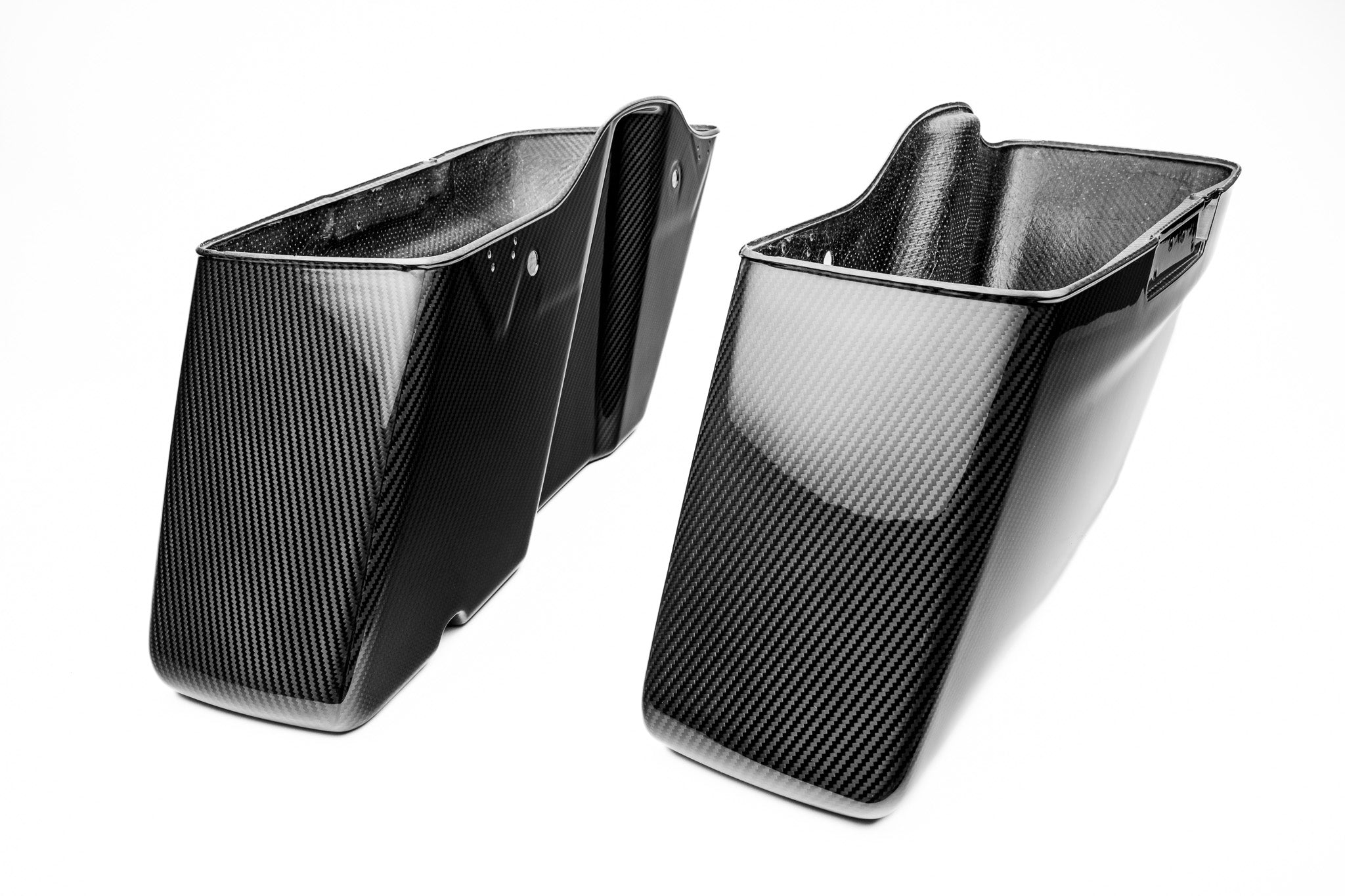 SLYFOX Carbon Saddlebag Bottoms (Gloss) 14-23 Touring