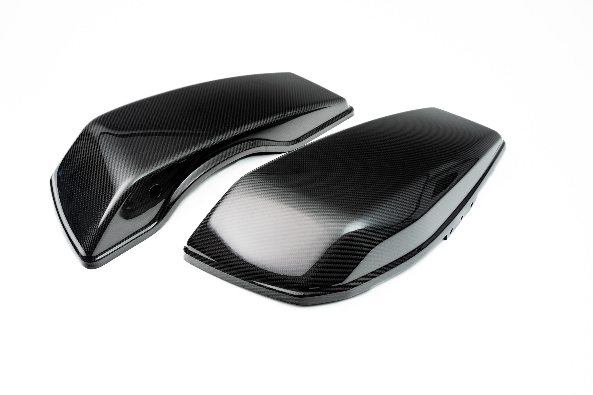 SLYFOX Carbon Saddlebag Lids (Gloss) 23.5+ Touring