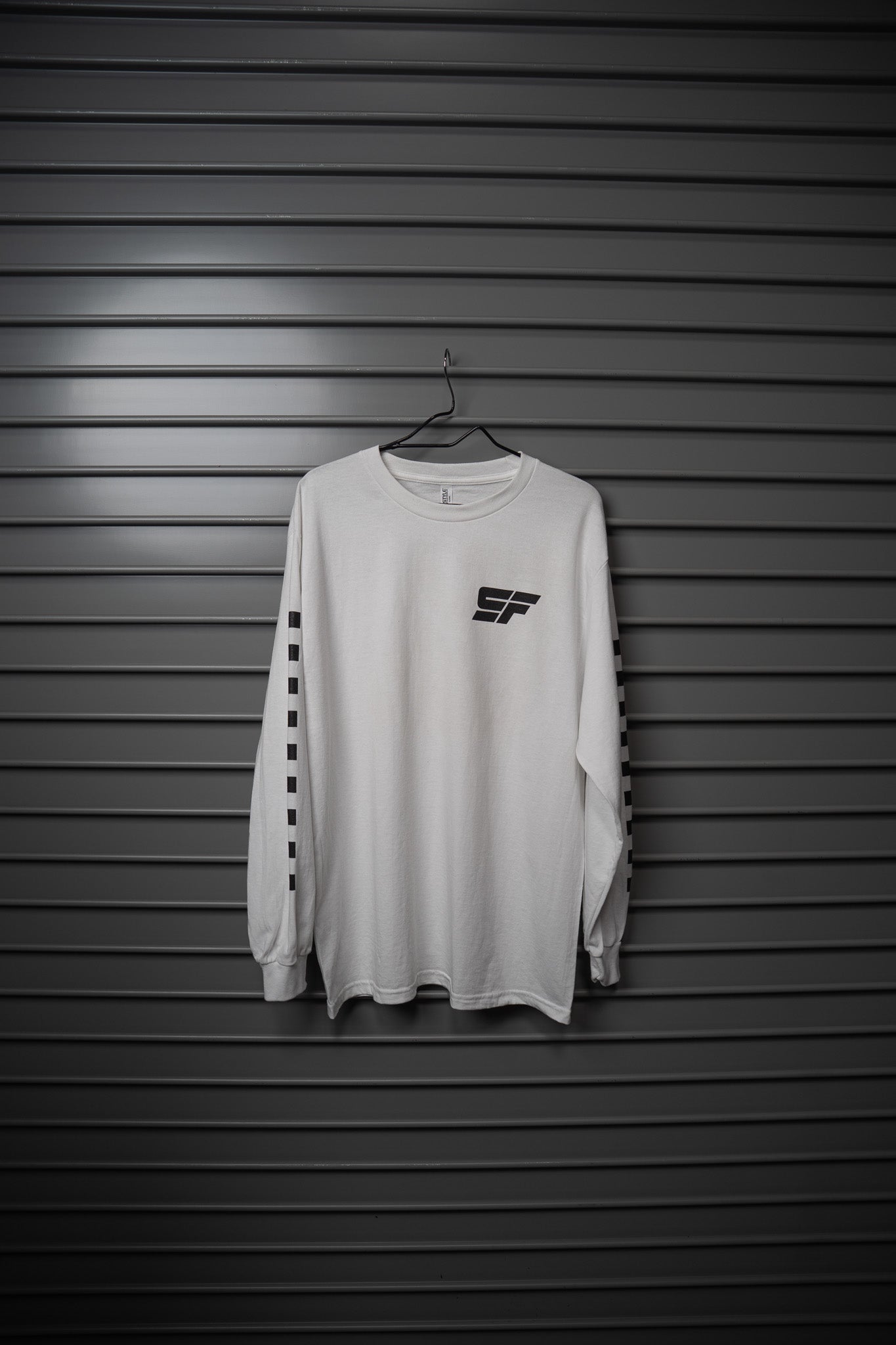 SF White Long Sleeve T-Shirt