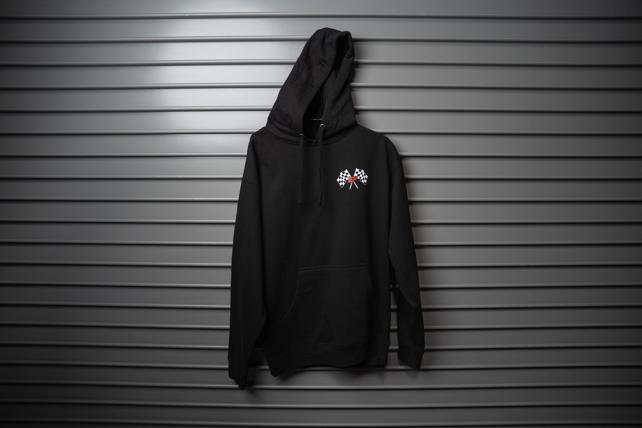 Black Race Flag Hoodie