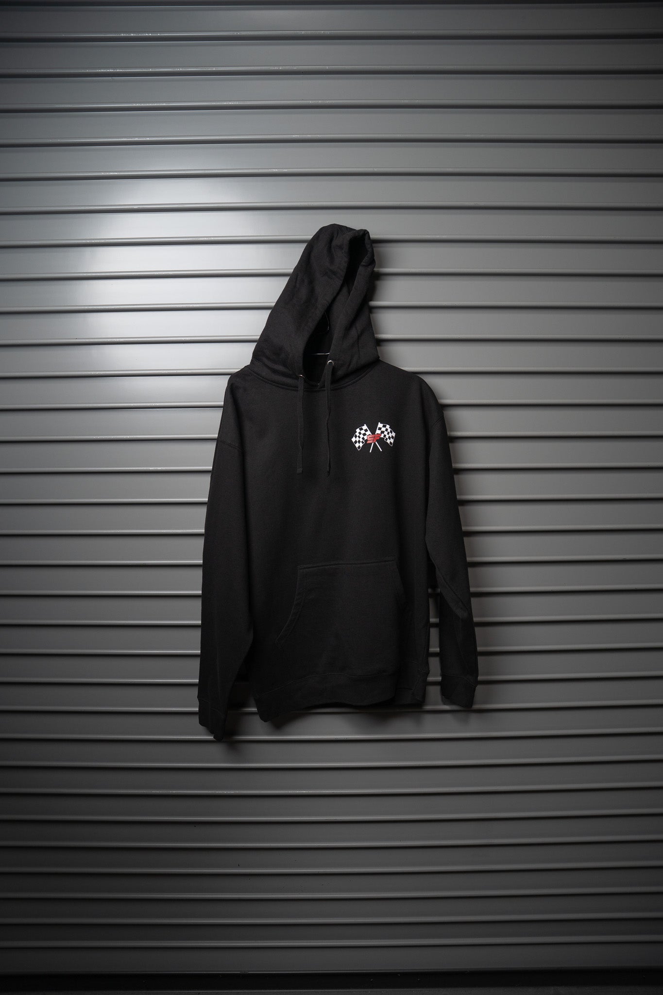 Black Race Flag Hoodie