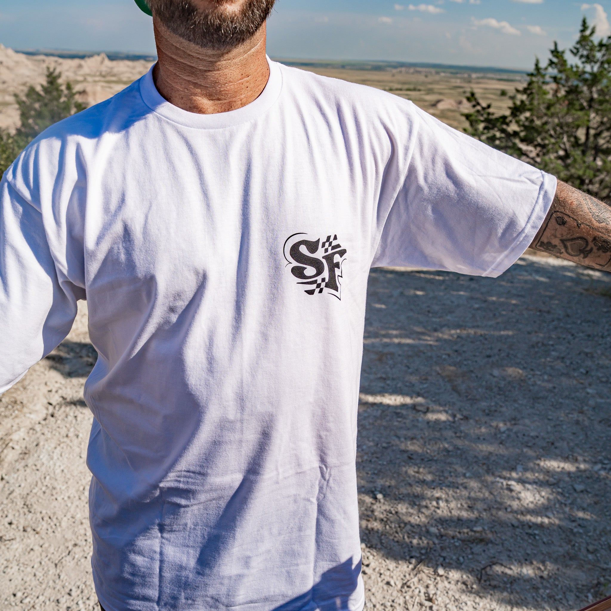 Slyfox "Fast Foxy" White T-Shirt
