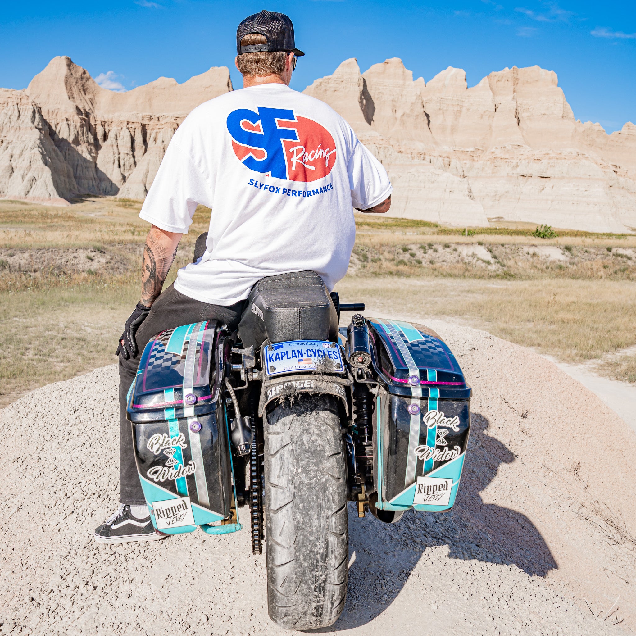 Slyfox "SF110" White T-Shirt