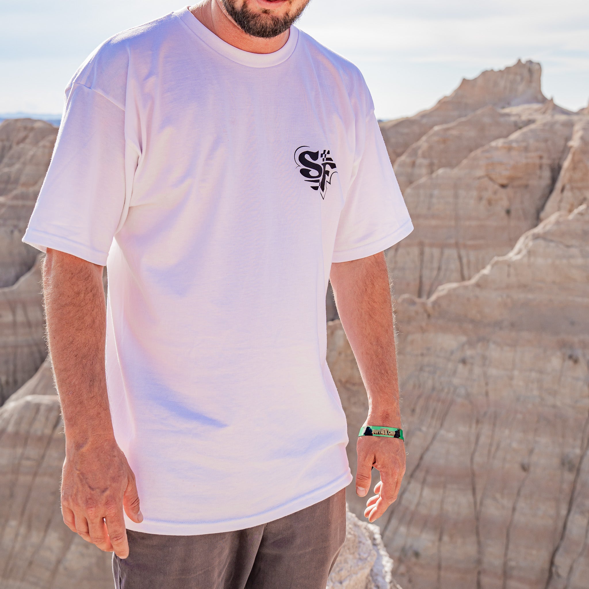 Slyfox "Fast Foxy" White T-Shirt
