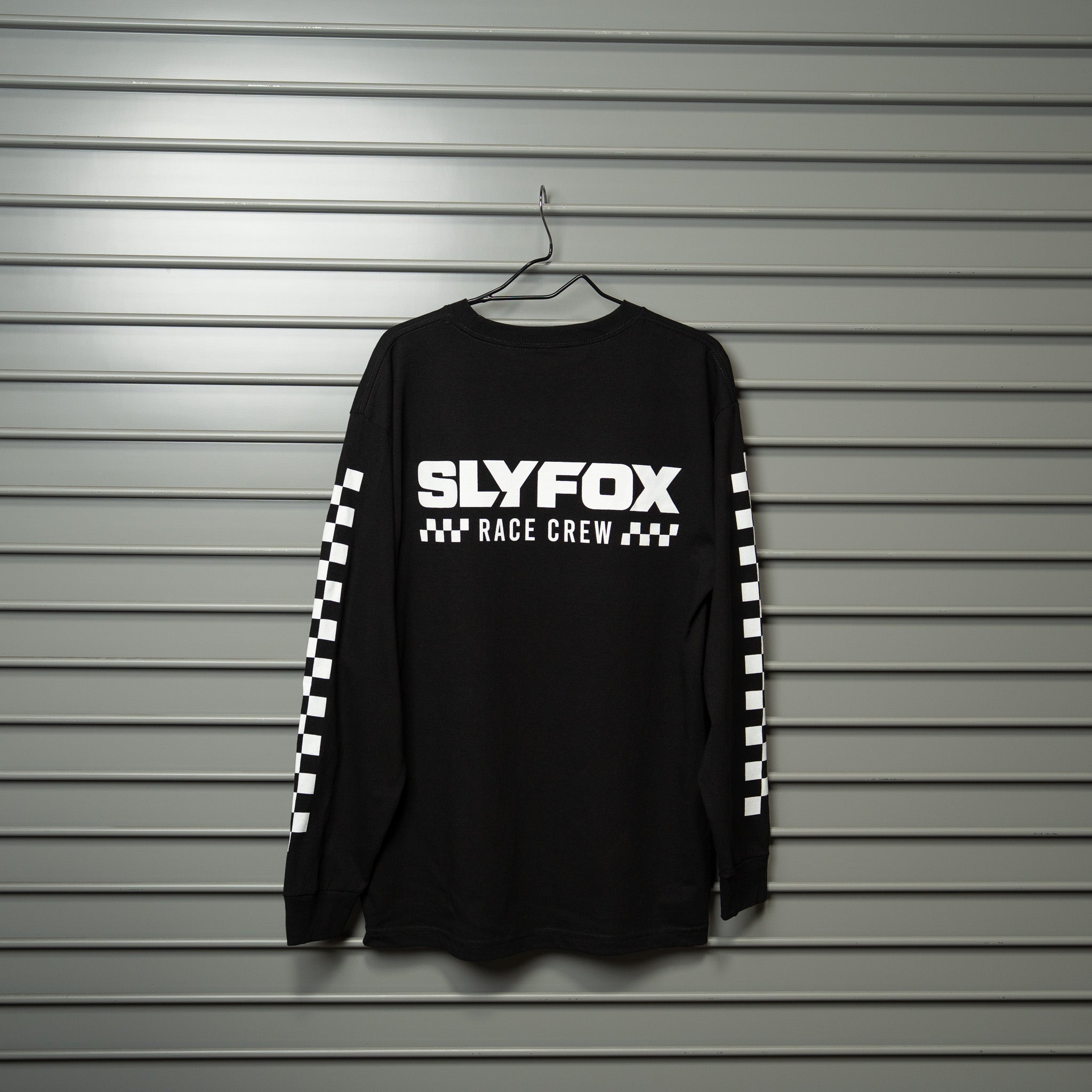 SF Black Long Sleeve "Race Crew" T-Shirt