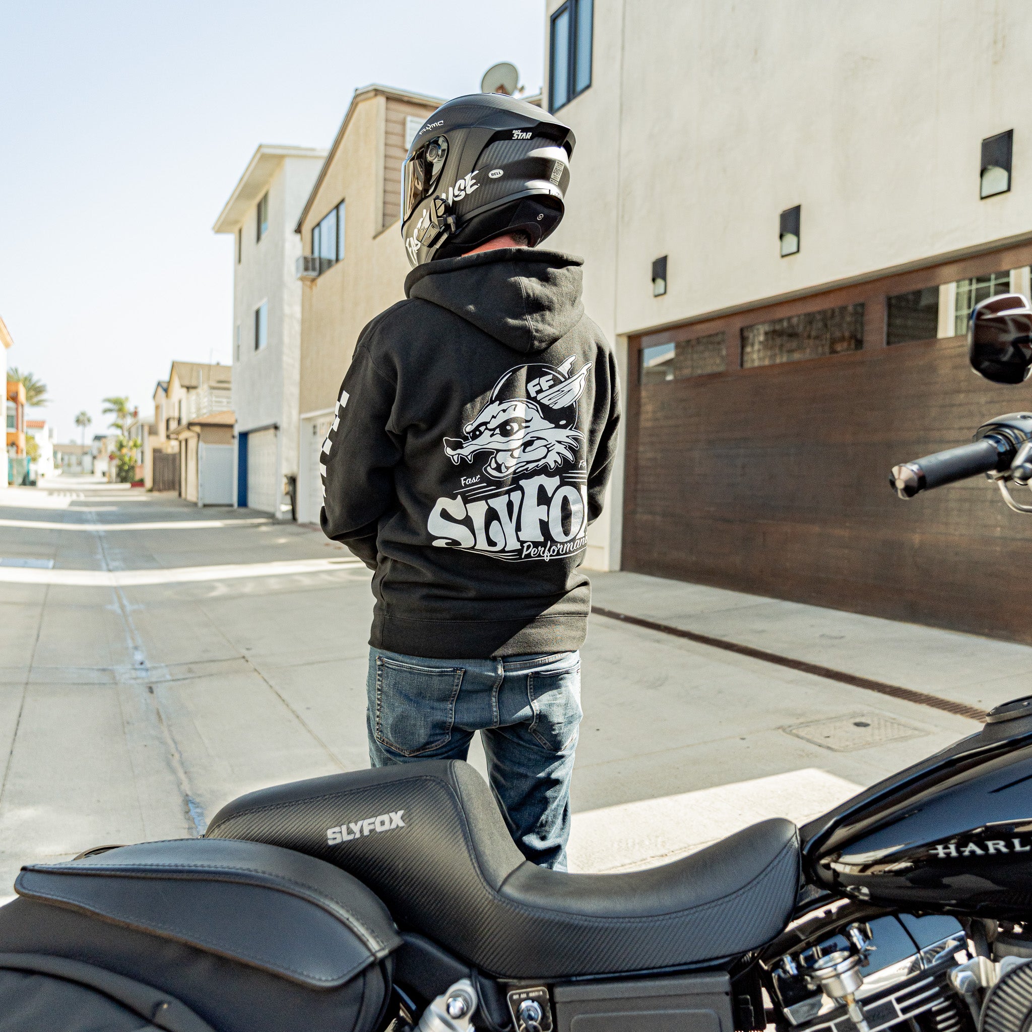 SF Black "Fast Foxy" Hoodie