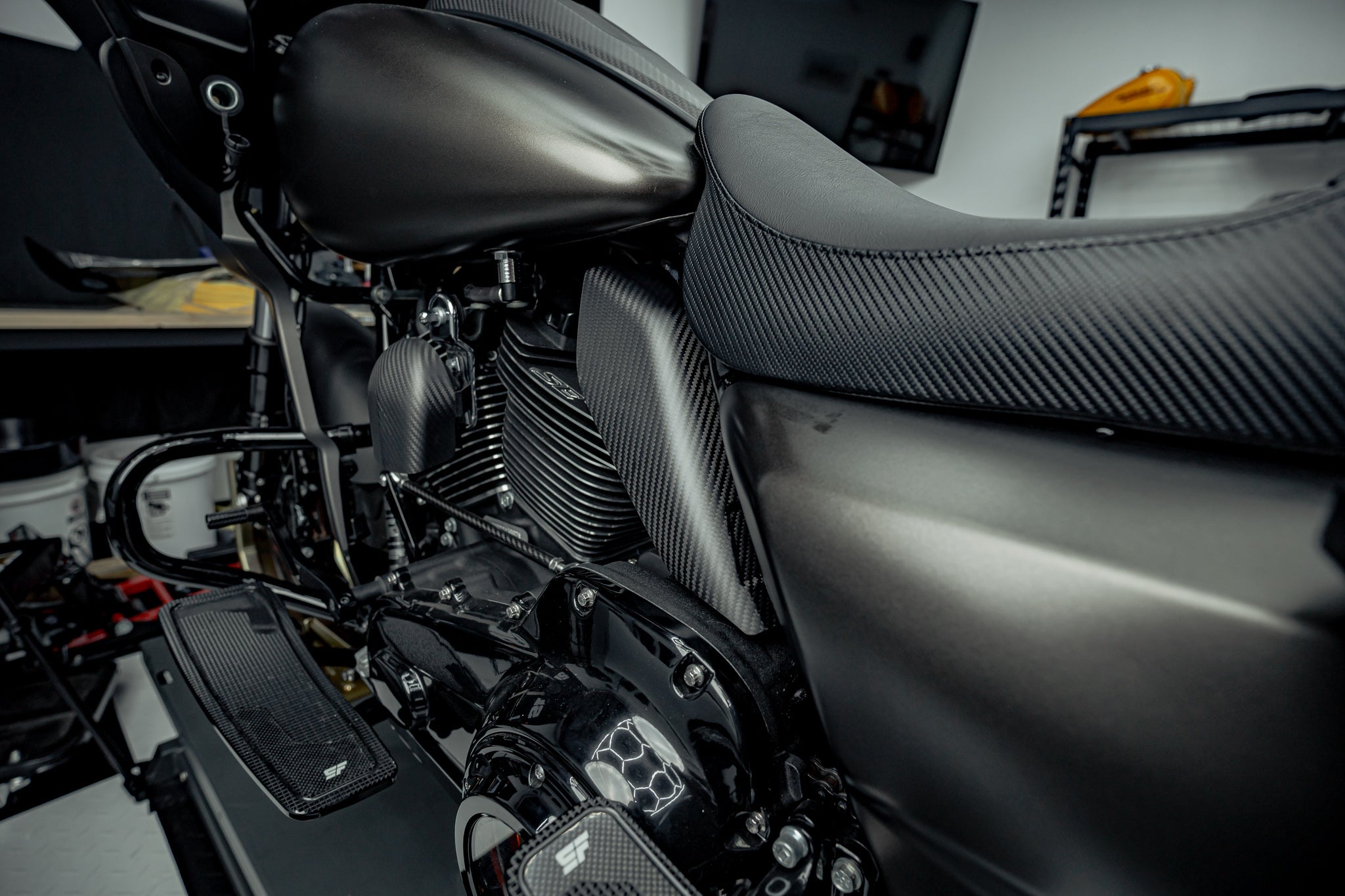 SLYFOX Carbon Air Deflectors (Matte) Touring