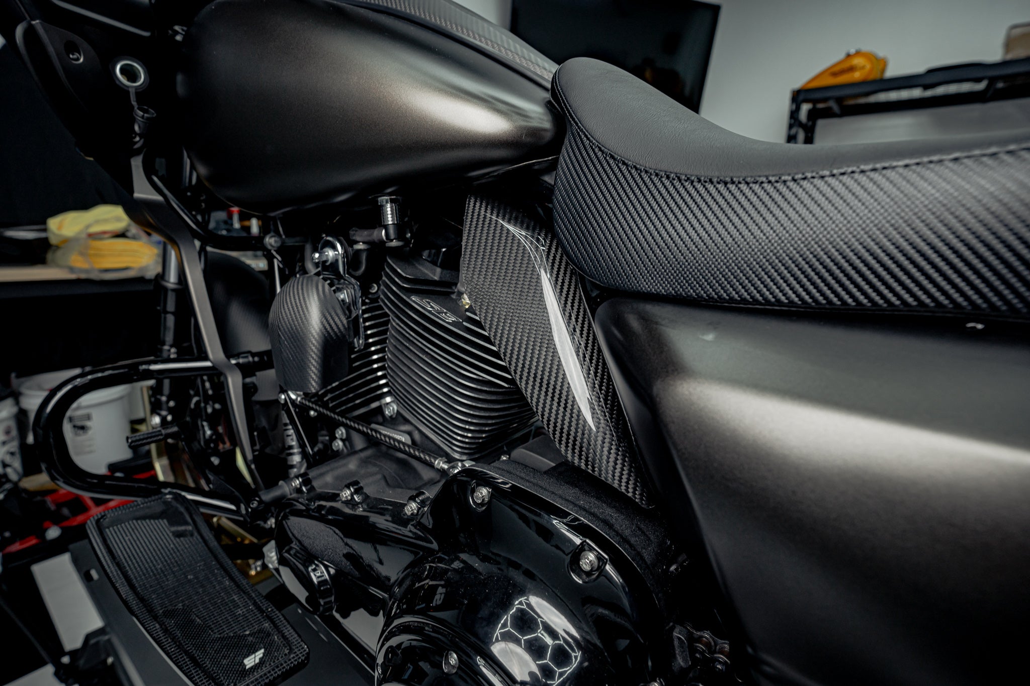 SLYFOX Carbon Air Deflectors (Gloss) Touring