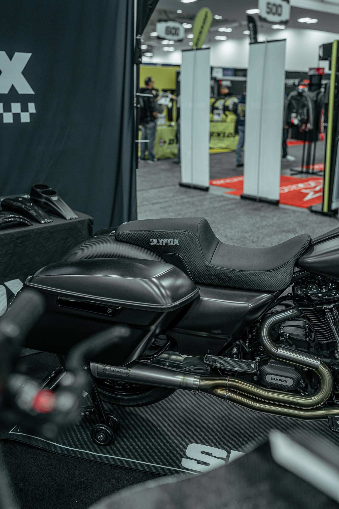 SLYFOX Drifter Seat (Grey Logo) Touring 08 - 23