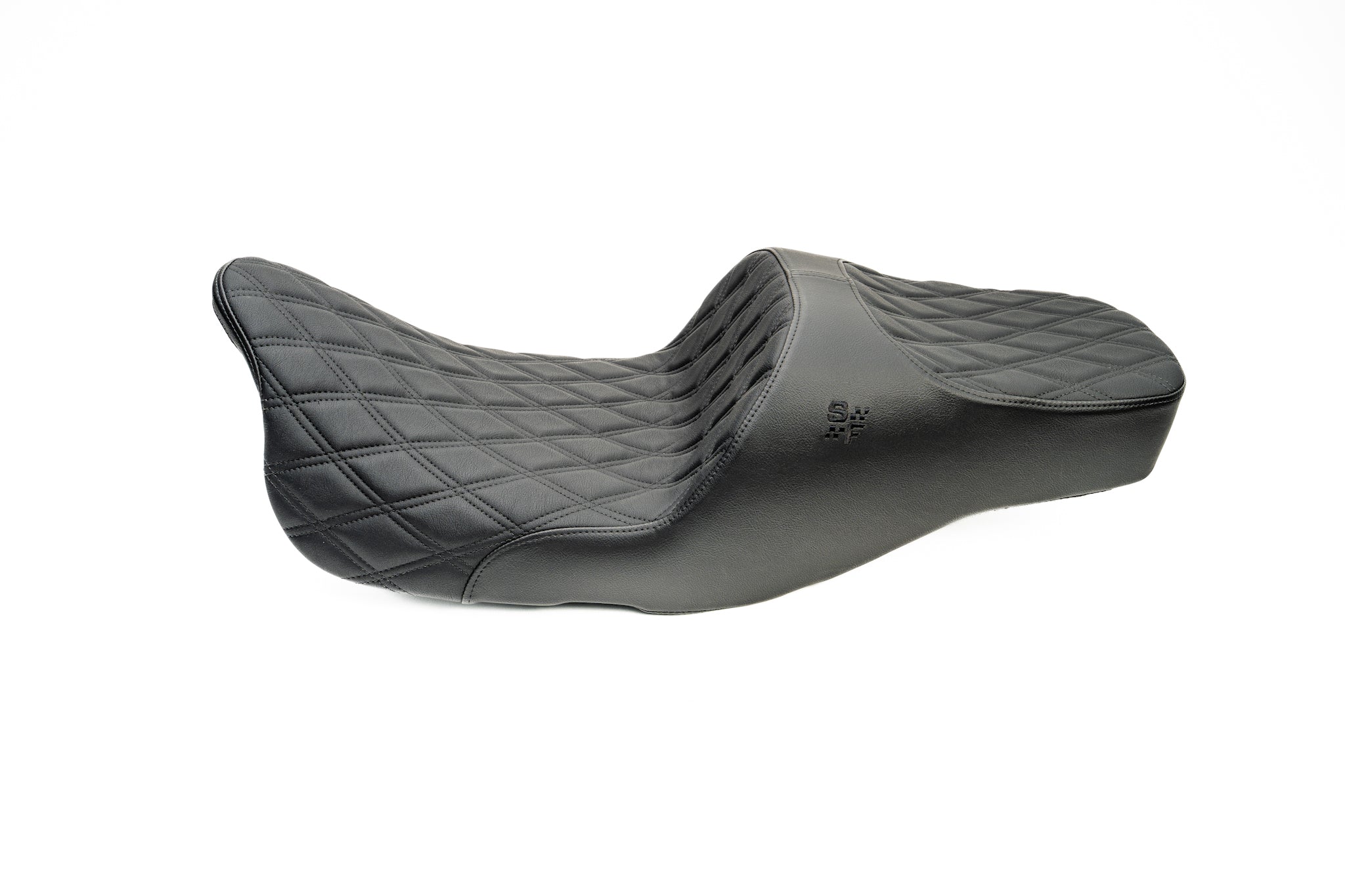SLYFOX Chariot Diamond Stitch Seat (Black Logo) Touring '08-'23