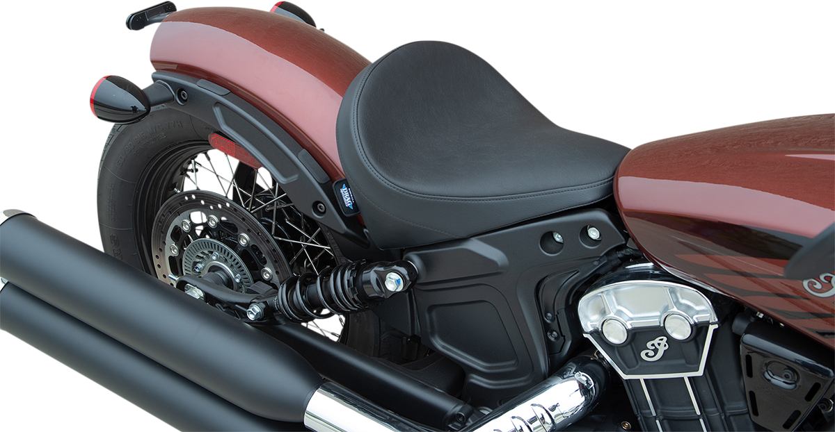 DRAG SPECIALTIES SEATS 3/4 Solo Seat - Black - Vinyl 0810-2256