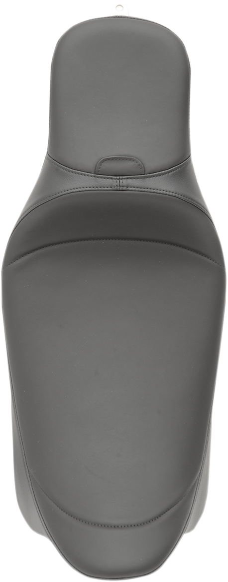 DRAG SPECIALTIES SEATS Extended Reach Predator Seat - Mild Stitched - Backrest Recepticle - FL '08-'24 0801-1005