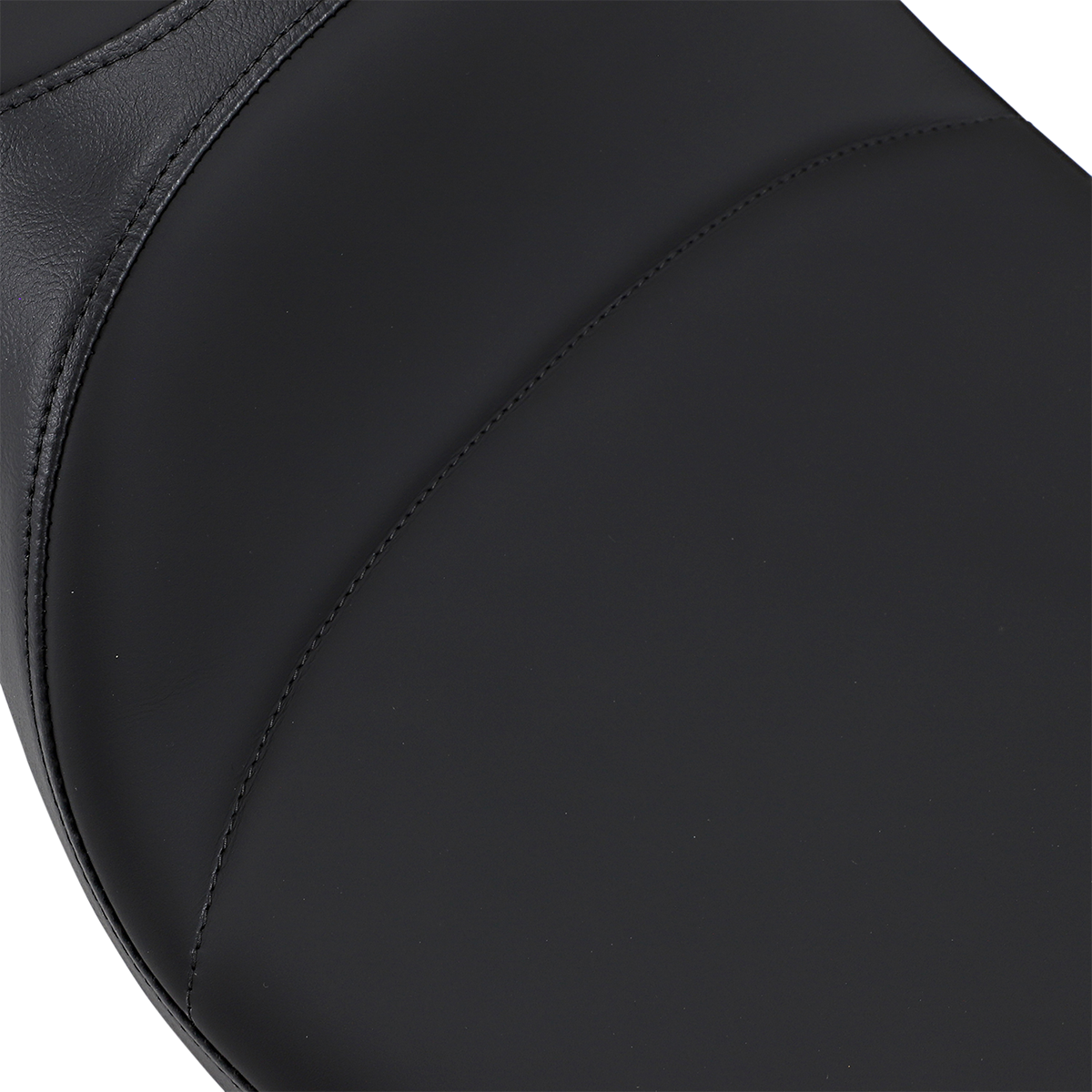 DRAG SPECIALTIES SEATS Extended Reach Predator Seat - Mild Stitched - Backrest Recepticle - FL '08-'24 0801-1005