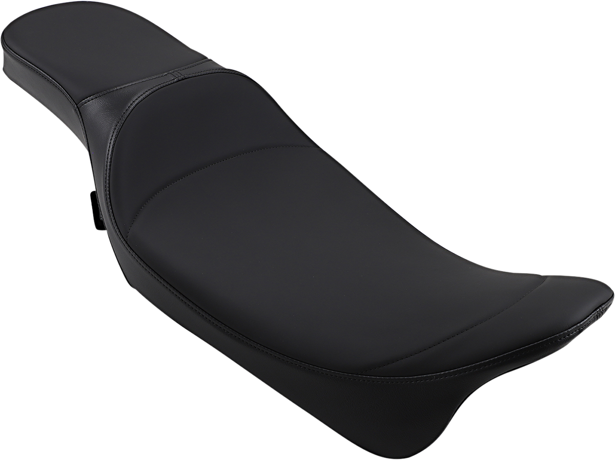 DRAG SPECIALTIES SEATS Extended Reach Predator Seat - Mild Stitched - FL '08-'24 0801-1006