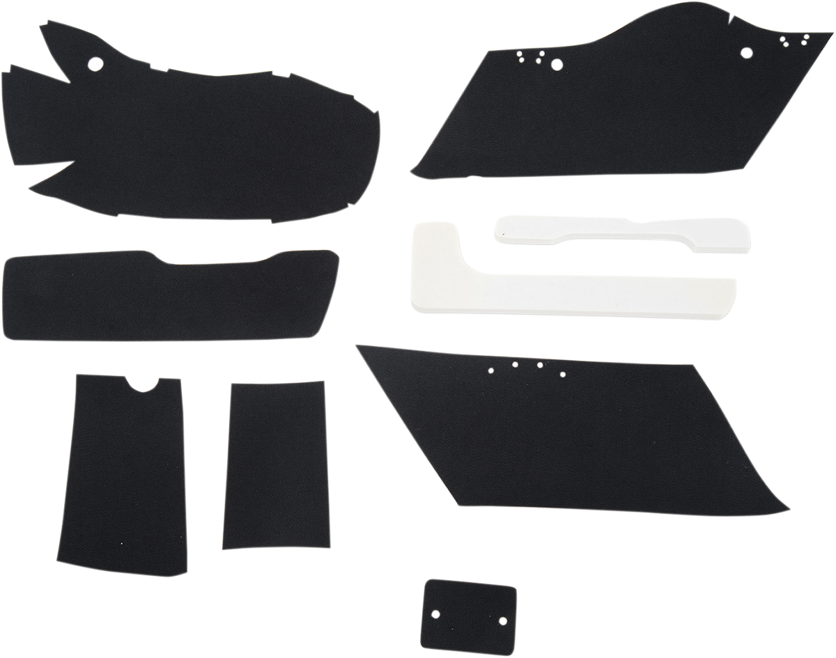 DRAG SPECIALTIES SEATS Saddlebag Lining Kit - Black - FL '14-'22 3501-0943