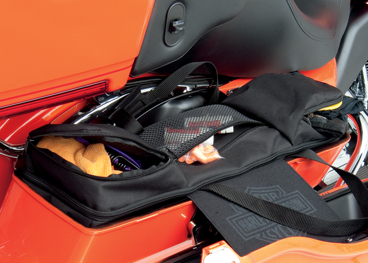 DRAG SPECIALTIES SEATS Saddlebag Liners - Black - FL '93-'13 3501-0771