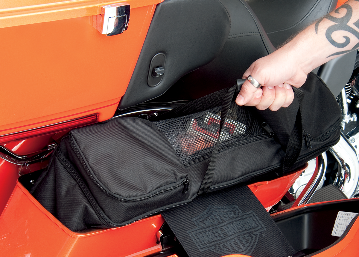 DRAG SPECIALTIES SEATS Saddlebag Liners - Black - FL '93-'13 3501-0771