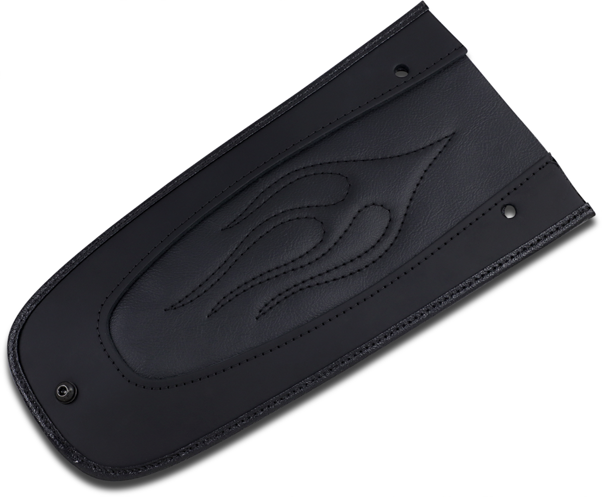 DRAG SPECIALTIES SEATS Fender Skin - Flame Stitched Automotive-Grade Vinyl Center - 12" 1405-0140
