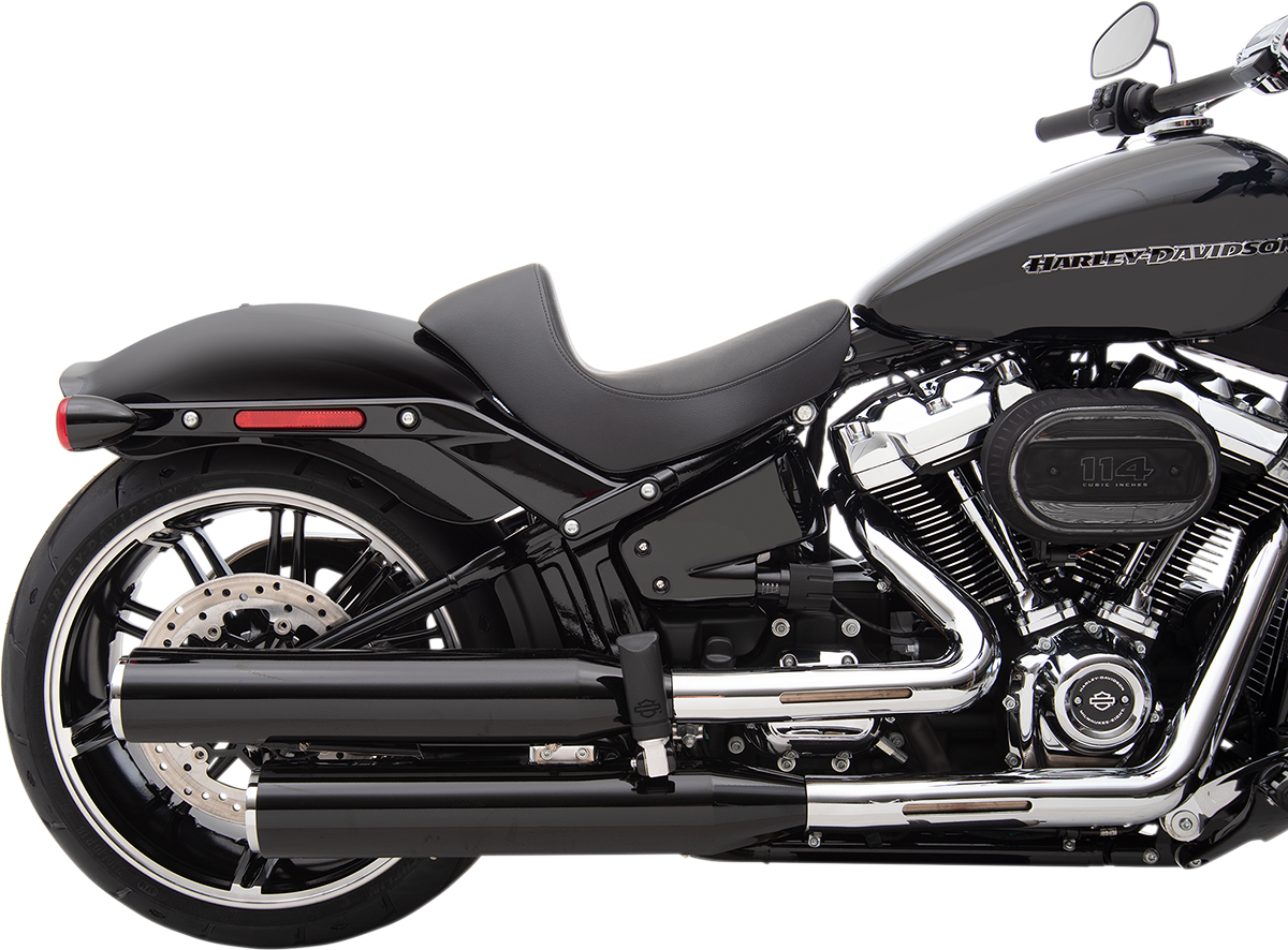 DRAG SPECIALTIES SEATS EZ-Solo Seat - Smooth - Solar-Reflective Leather - FXBR/S '18-'20 0802-1271