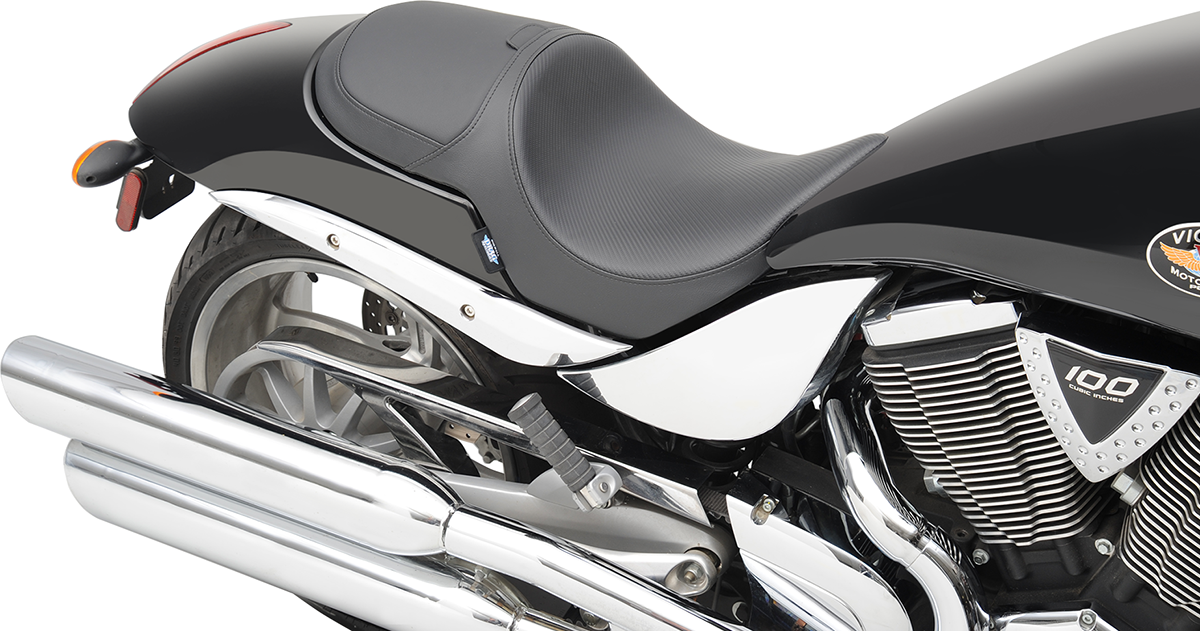 DRAG SPECIALTIES SEATS Predator Seat - Carbon Fiber - Hammer 0810-1583