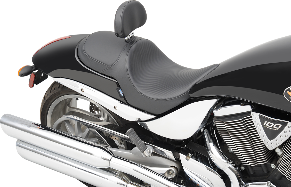DRAG SPECIALTIES SEATS Predator Seat - Carbon Fiber - Hammer 0810-1583