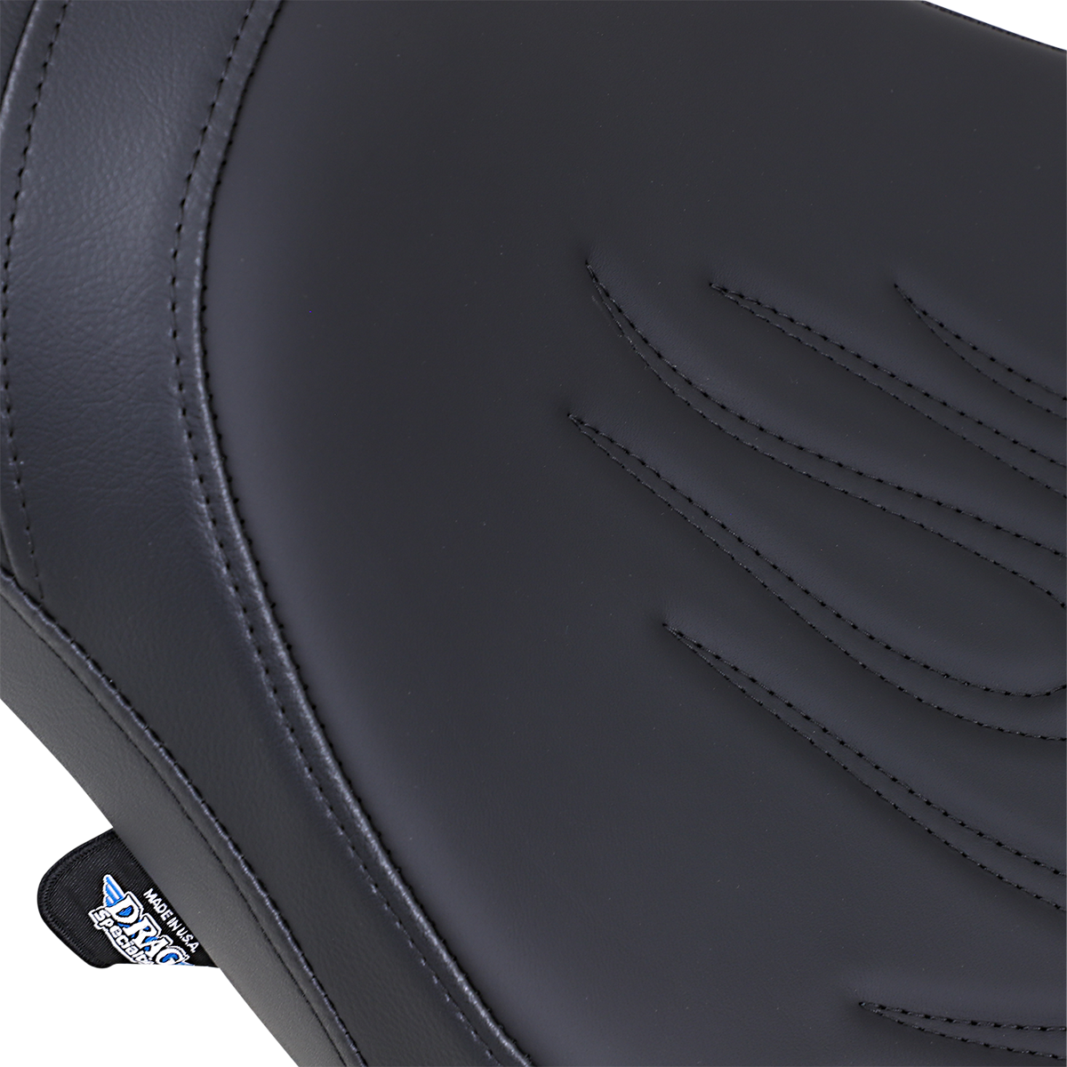 DRAG SPECIALTIES SEATS Predator Seat - Flame Stitched - Vegas 0810-1597