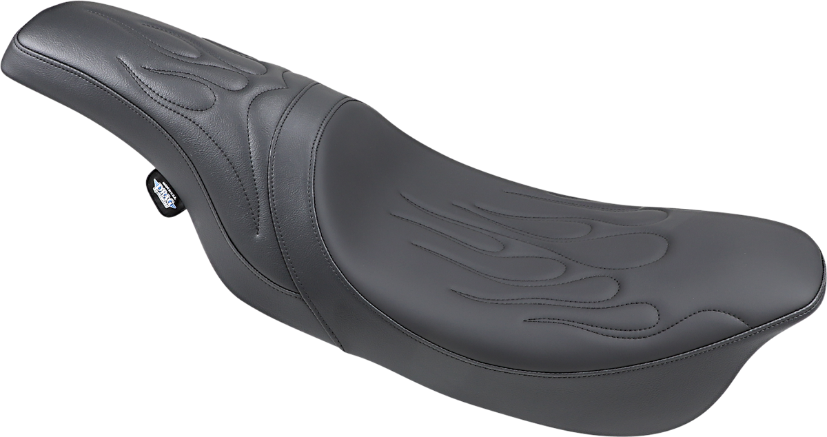 DRAG SPECIALTIES SEATS Predator Seat - Flame Stitched - FLHR/FLHX '97-'07 0801-0213