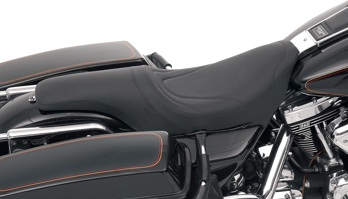 DRAG SPECIALTIES SEATS Predator Seat - Mild Stitch - FLHR/FLHX '97-'07 0801-0214