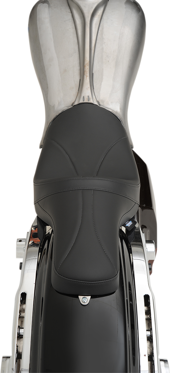 DRAG SPECIALTIES SEATS Predator Seat - Mild Stitched - Yaffe Gas Tank - FL '08-'23 0801-1073